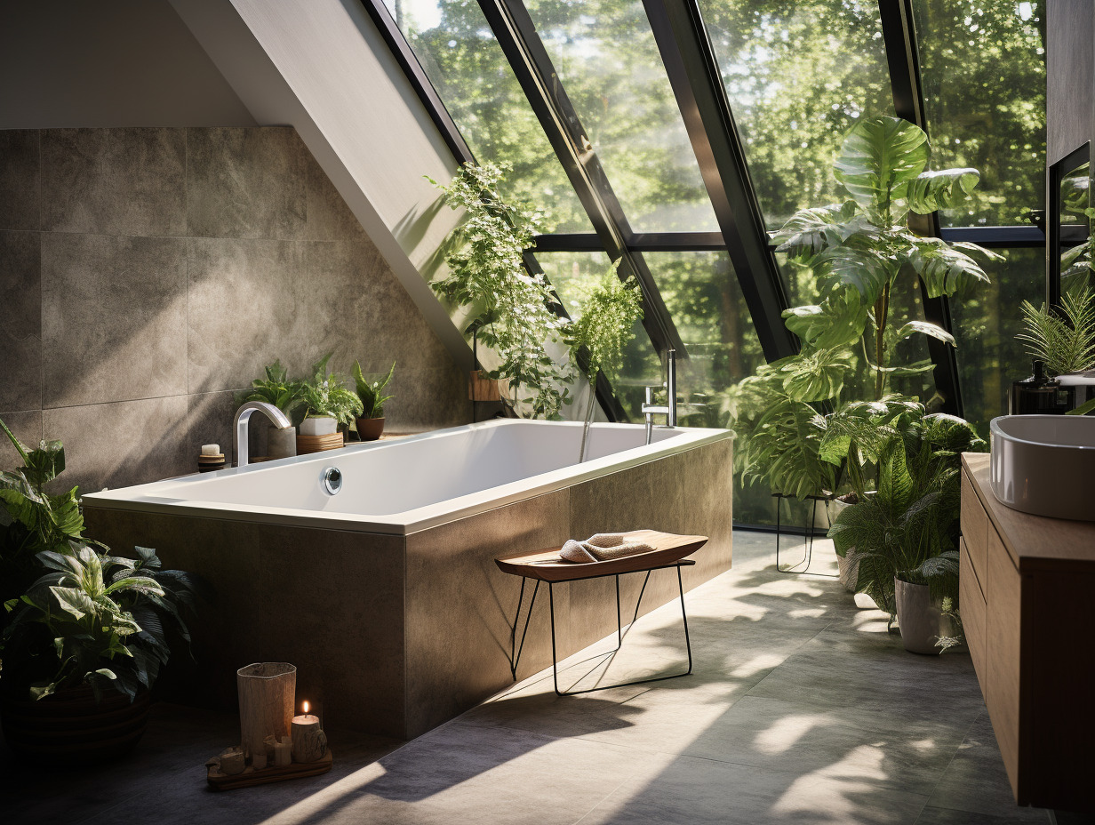 baignoire hauteur