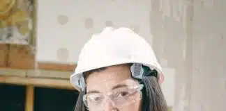 Handywoman Holding a Plumbers Wrench
