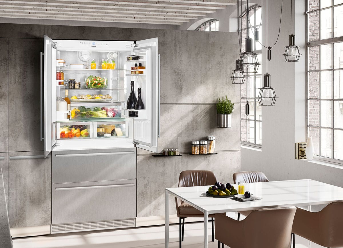 Le frigo intégré, l'astuce pour une cuisine moderne et pratique
