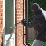 Signe cambriolage les codes et les symboles