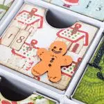 Calendrier de l'avent en bois