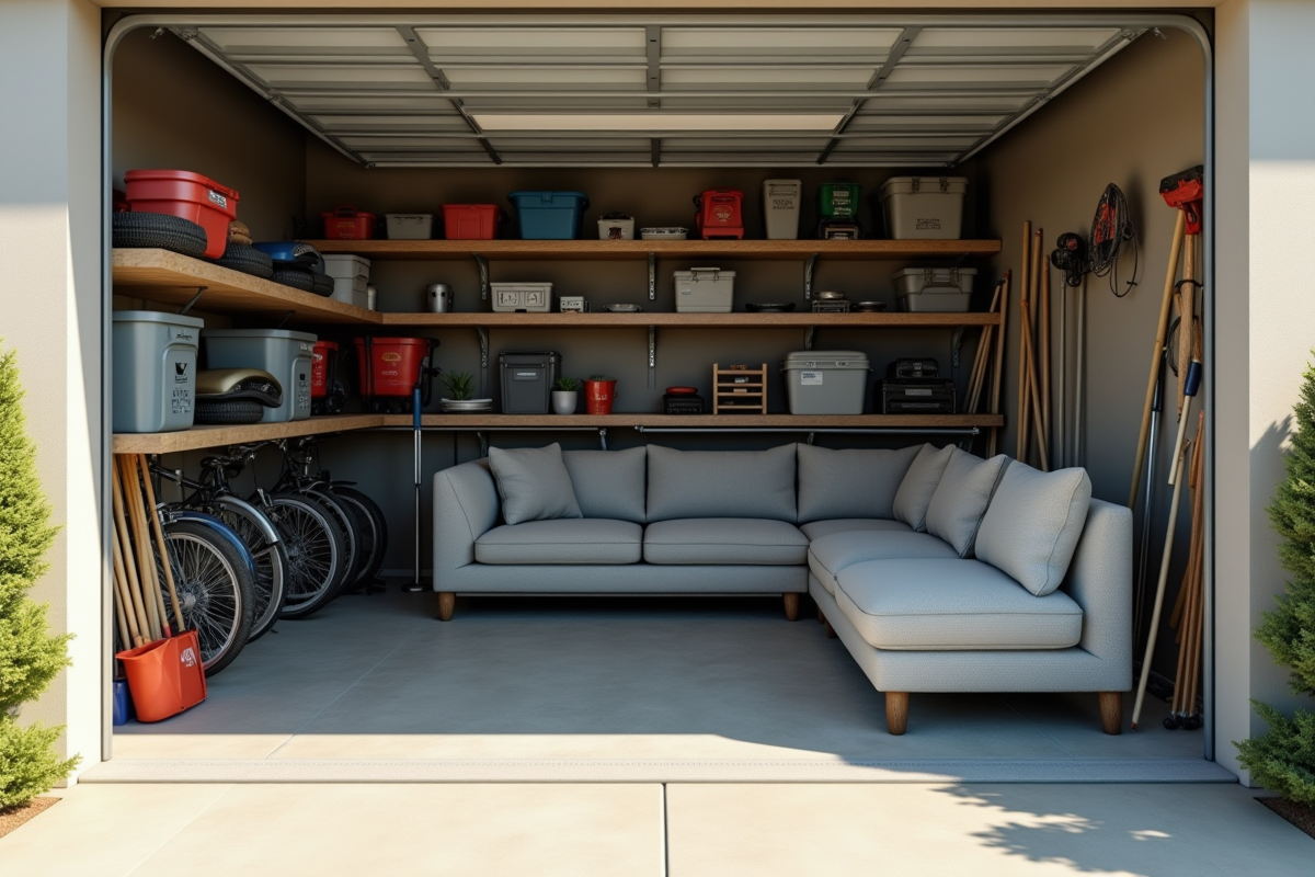 canapé garage
