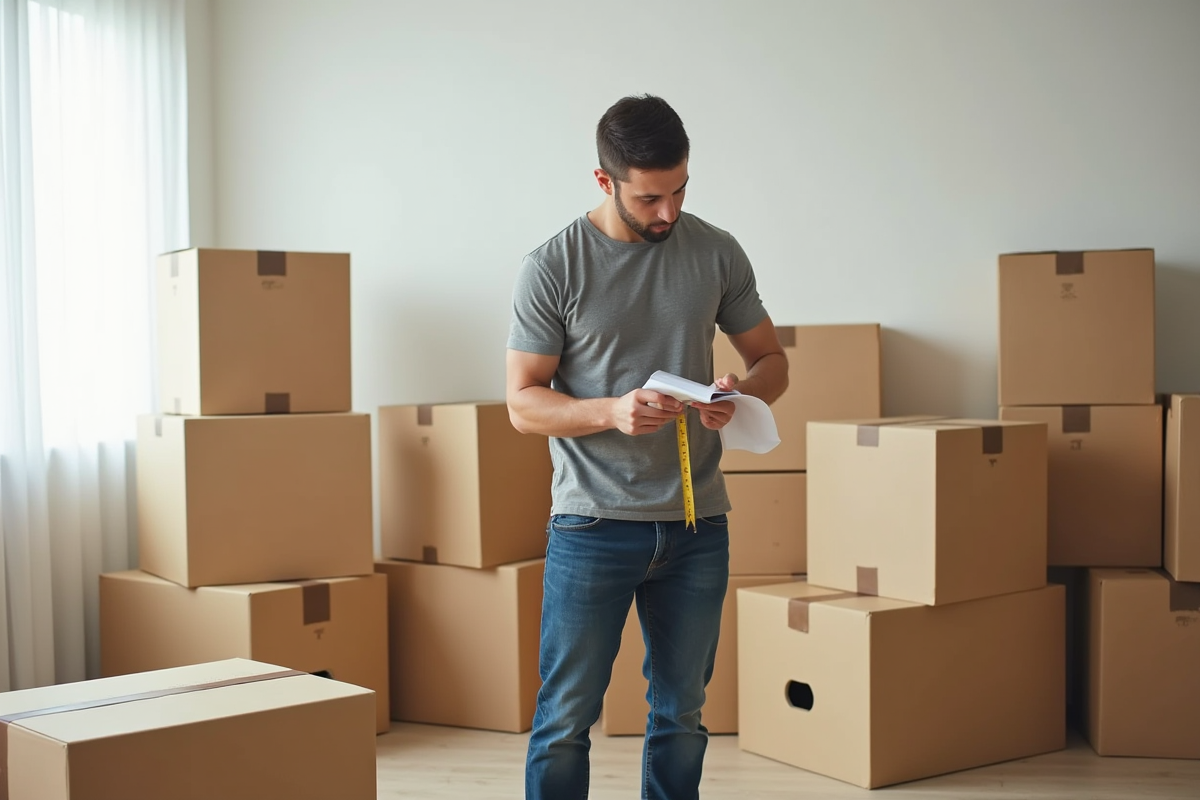 déménagement cartons