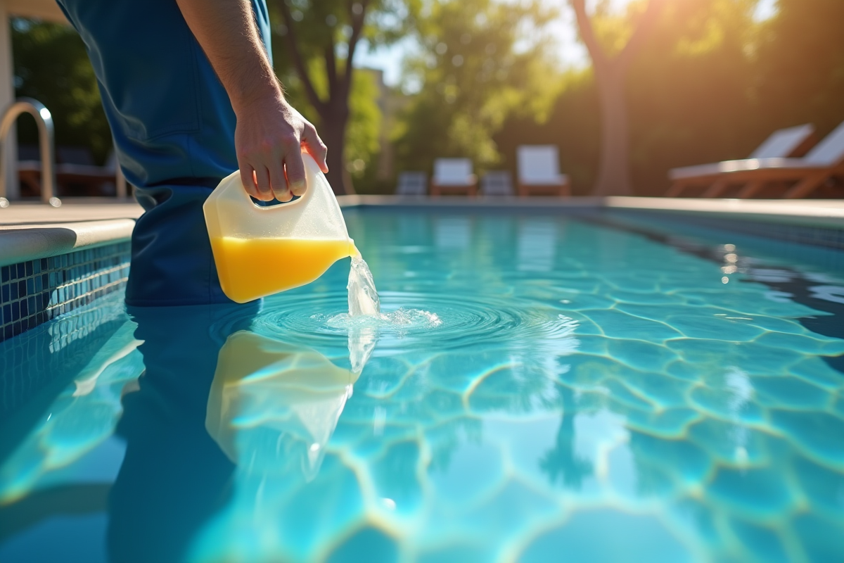 piscine chlore