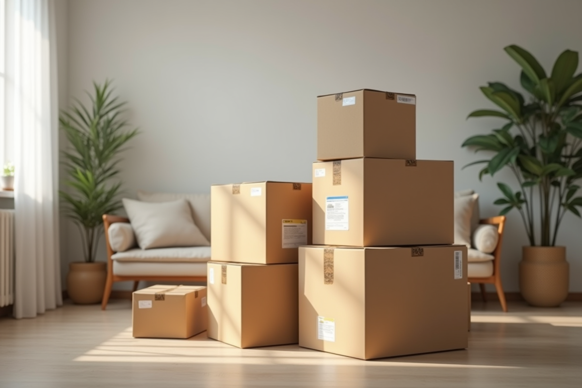 cartons déménagement