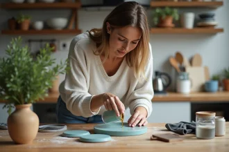 Projets créatifs en résine époxy pour la décoration intérieure