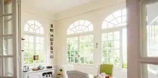 brown wooden table with chairs