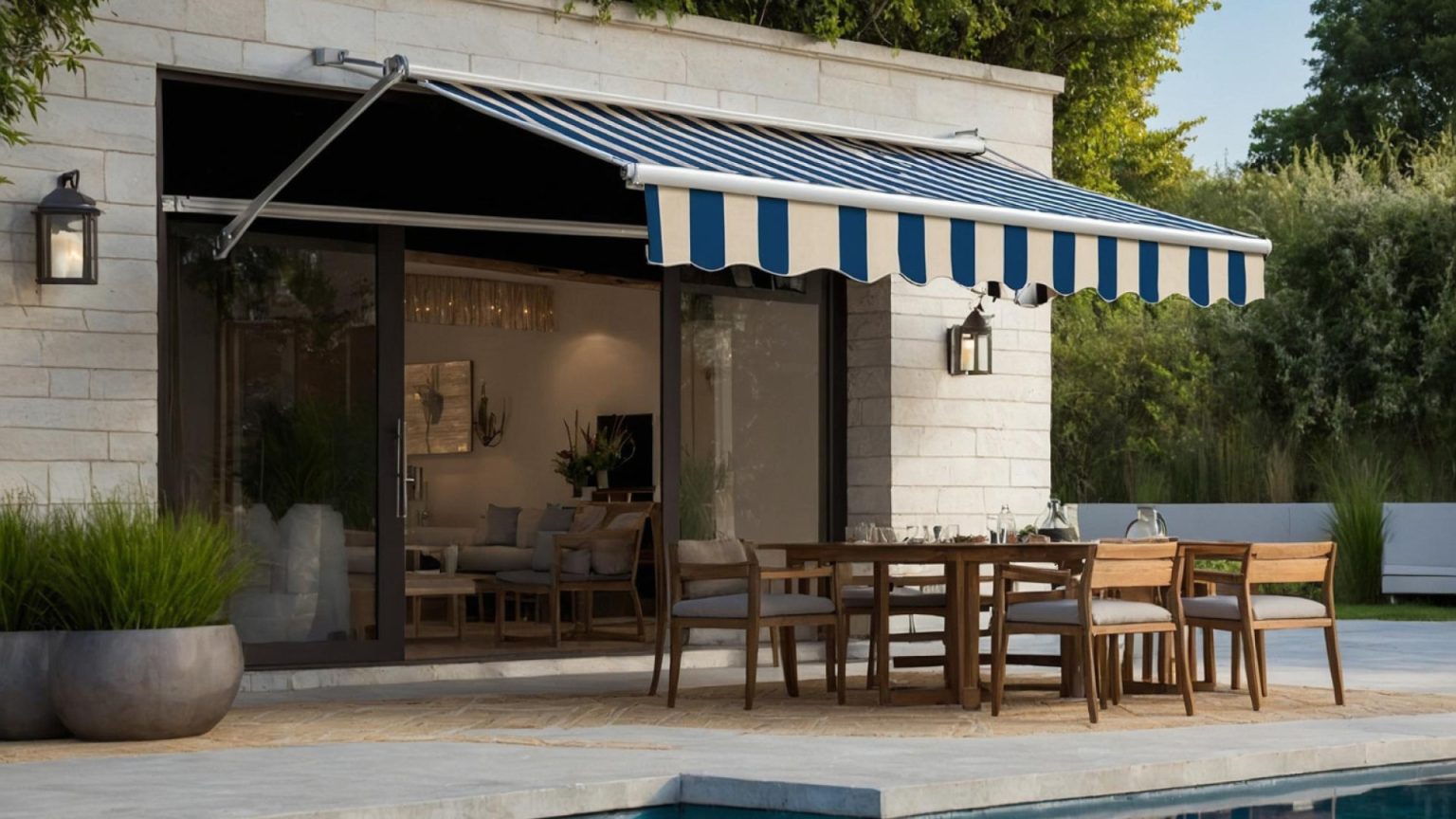 Stores extérieurs : le confort optimal pour profiter de votre terrasse